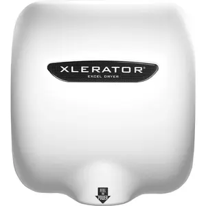 Excel Dryer 641133 207-277V Xlerator Automatic Hand Dryer, White Epoxy