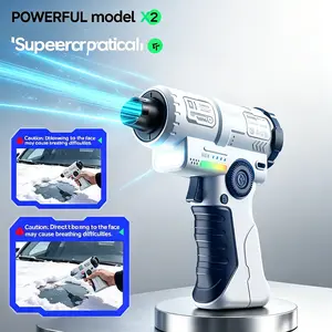 Portable 130000rpm Turbo Fan Blower, Rechargeable Cordless Air Duster, Ideal for Computer, Car, Camping, Home Cleaning