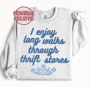 Vintage inspired sweatshirt. 90s inspired. Grandma core  sweatshirt. Thrift store  sweatshirt. Granny sweater.
