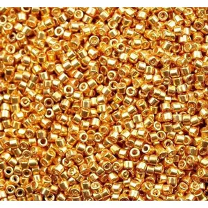Bright Gold 11/0 Delica Seed Beads || DB-0410