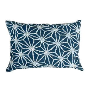 Blue Nodes Pillow