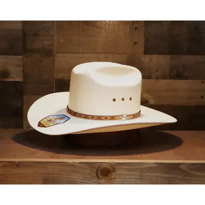 Stetson: 10X Aztec Straw Hat (Pre-Shaped Cattleman Crown)
