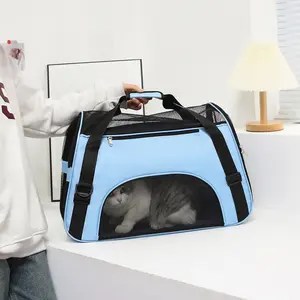 Pet Large Capacity Carrier Bag Portable Dog Cat Travel Backpack With Shoulder Strap Handle For Pet Travel Ideal For Travel Versatile Use