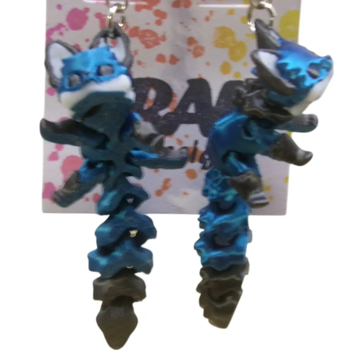 3D Printed Critter Earrings - Fashion Accessory