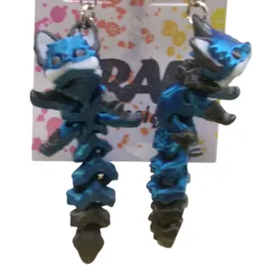 3D Printed Critter Earrings - Fashion Accessory