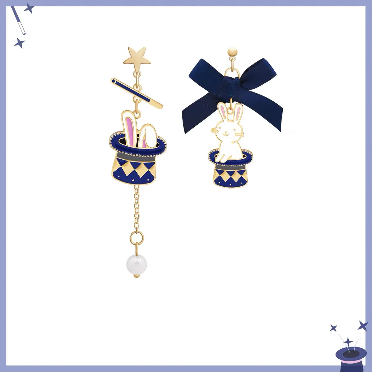 Alice and the Rabbit Earing