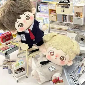 20cm Cotton Doll Clothes DIY Outfit Set for Plush Doll, Dress-Up Costume, Free Shipping, Non-Attribute