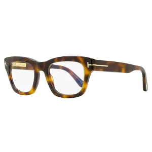 Tom Ford Blue Block Signature Eyeglasses TF6036-B 053 Blonde Havana 52mm FT6036