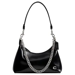 COACH Juliet 25 Leather Crossbody Bag in Black for Women with Elegant and Casual Style
