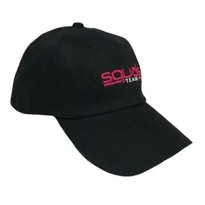 SQUATS TEAM Breathable Comfort Fit Dad Hat Durable Adjustable Strap for Running Gym Outdoor Sports Women's Athletic Workout Headwear