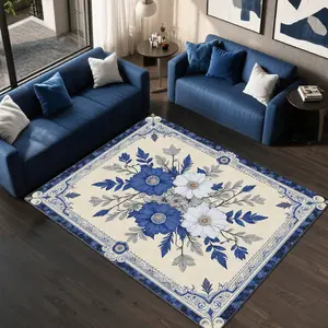 Soft and comfortable printed carpet, home decorative carpet, large living room carpet, sofa cushion, entrance mat, coffee table mat, bedroom carpet, bedside rug, suitable for various scenarios such as shopping malls, cafes,merry Christmas、let it snow