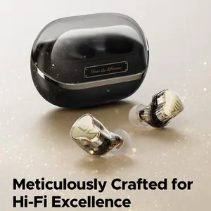 SoundPEATS H3 Wireless Earbuds Bluetooth 5.4 TWS Headphones LDAC aptX Lossless Audio Hybrid ANC 55dB Noise Cancelling 6-Mic AI Call HiFi Stereo In-Ear Earphones 37H Playtime Multi-Point for iPhone Android