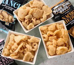 Pork King Good (6) Bags Seasoned Pork Rinds Variety Pack Pork King Good (6) Bags Seasoned Pork Rinds Variety Pack
