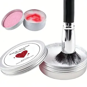 Brush & Sponge Cleansing Solid – Removes 99% Bacteria, Leaves Brushes Like New, Eco-Friendly, No Messy Liquid, Best for Daily Use#Summer Vibes