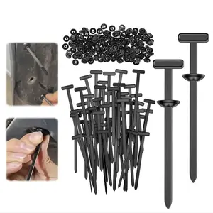 60/200pcs Self-Locking Nylon Zip Ties – Heavy-Duty for Car Wire Repair, Engine Binding & Daily Installation, Black