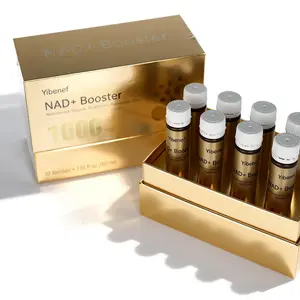 1Yibenef NAD+ Support for Anti-Aging-1000mg | Supports Cellular Energy & NAD+ Levels | Enhances Skin, Energy & Focus | Dietary Supplement Liquid