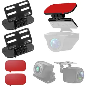 2 count Rear Camera Holder, Universal Dash Cam Rear View Camera Mount with A  Tool, Adjustable  Windshield Backup Mirror Holder Adhesive  Dashcam Reverse Recorder  Cam Mount