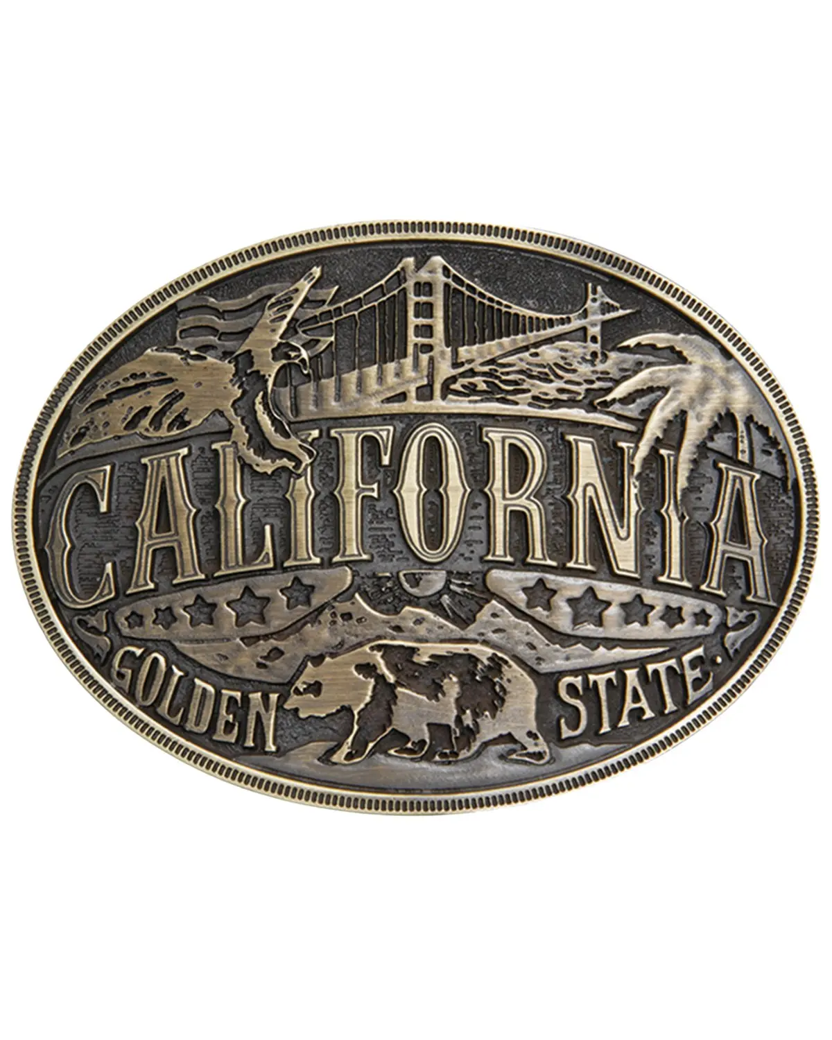 Cody James Unisex California American Heritage Buckle - Her006-06