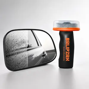 Zero Water Beading Glass Prep Cream, Ergonomic Windshield Traffic Film Remover, Factory-Clear Window Restorer