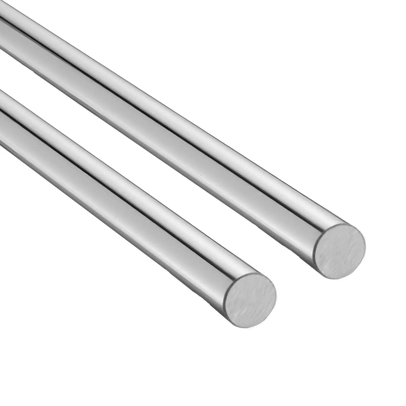 【Father's Day Gift】VEVOR 2 Pcs Carbon Steel Linear Motion Rod Shafts (20 mm x 1200mm/0.79in x 47.24in), SFC20 Anti-Rust Coating, High-Hardness, High-Precision Rods for Laser Welding Machines, Wire Drawing Machines