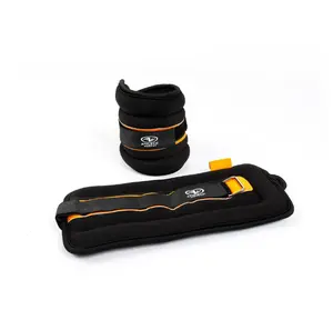Athletic Works Comfort-Strap Weights 5lb Set for Ankles & Wrists Fully Adjustable with Secure Fit for Enhanced Training