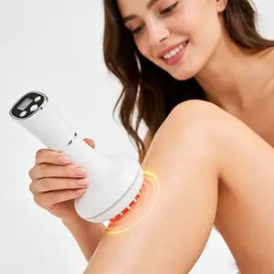 Electric hand-held meridian brush, portable body massager, USB power interface, used for shaping neck, shoulders, legs, back and abdomen, relaxing muscles, perfect as a holiday gift for parents.