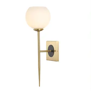 JONATHAN Y Sylvie 6" Coastal French Country Iron LED Sconce