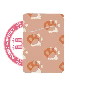 abbyrose Boho Paws Card Holder with magnet
