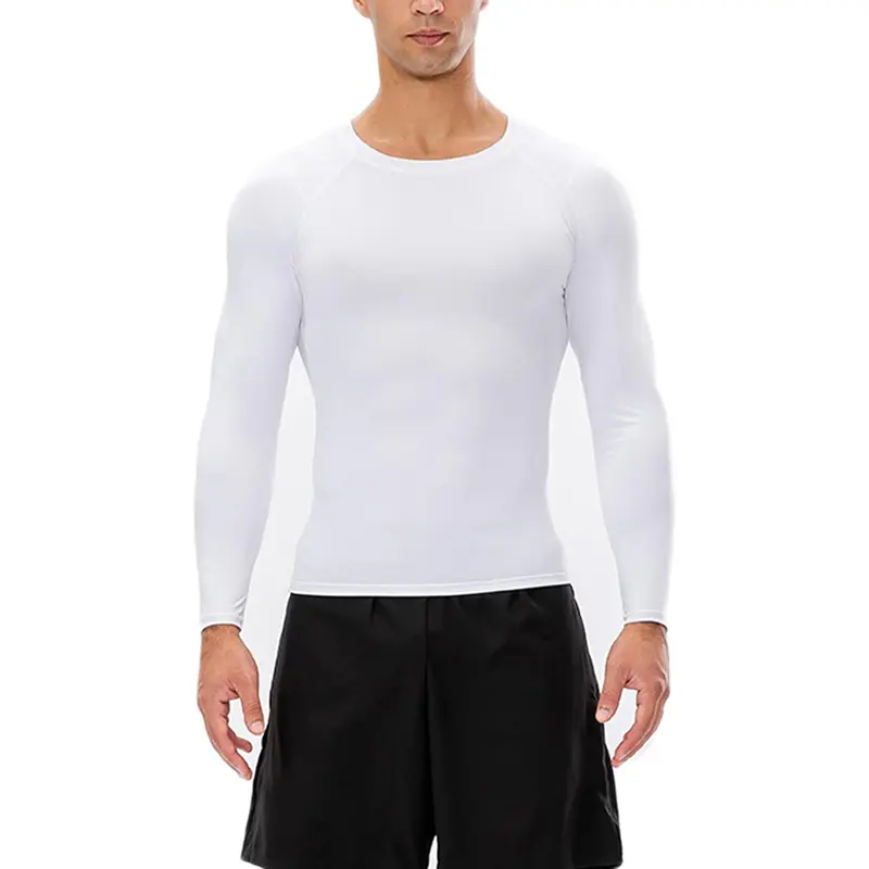 thumbnail image 2 of SecondSkin Men's Compression T-Shirt – Body Shaper & Slimming Cooling Fitness Top (Sizes M-3XL) 2 of 4