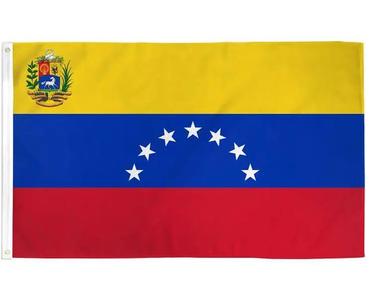 Venezuelan Flag 7 Stars (5'x3')