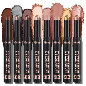 Makeup Smudge Proof Eyeshadow Stick Set Long Lasting Eye Makeup Eyeshadow Stick Set – Silky Smooth, Waterproof & Transfer-Proof, All-Day Matte & Shimmer Wear Eye Makeup Highly Pigmented Palette Cosmetic