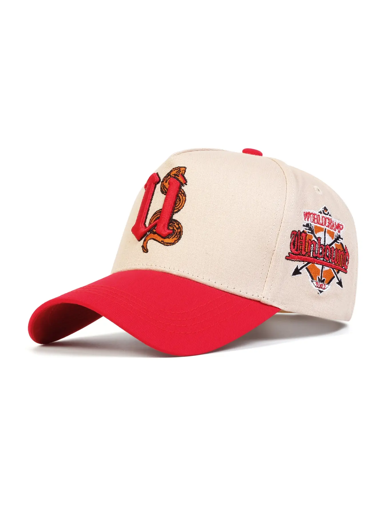 Unisex Rose Letter Embroidered Baseball Cap, Adjustable Outdoor Sun Protection Embroidery Hat, Casual Outfits Cap, Casual Woven Fabric for Spring & Fall Travel, Adjustable Casual Hats