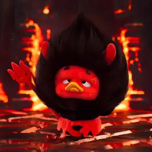 PocketUpsetDuck - Colorful Player Duck Plush Keychain BlindBox