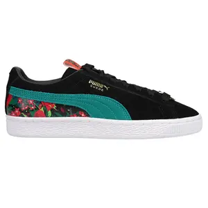 PUMA Womens X Dc Poison Ivy Floral Lace Up Sneakers Shoes Casual - Black, Green
