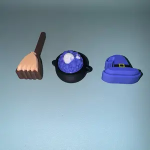 Witches Fidget 3 Pack - Cauldron, Broom, and Hat Clickers