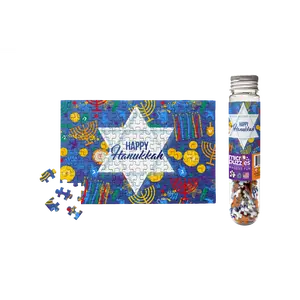 HANUKKAH COLLAGE Mini Jigsaw Puzzle