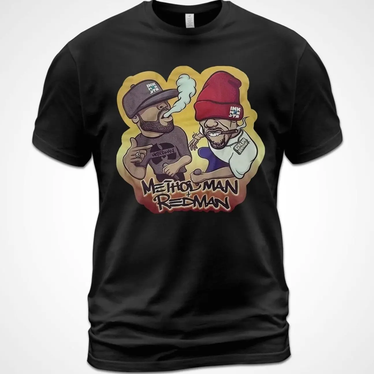 Cotton T-Shirt Method Man & Redman Retro Album Tee Tical Wu-Tang Forever 3