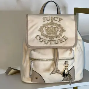 Juicy Couture Velour Nude Backpack Juicy Couture Velour Nude Backpack