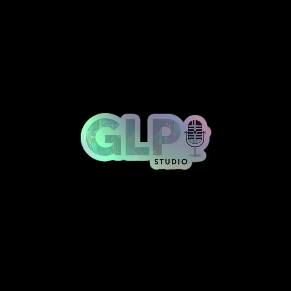 Holographic GLP-1 Studio Sticker - Durable Vinyl, Weatherproof Finish, 3D  Pattern, Indoor Use, Perfect for Laptops & Notebooks
