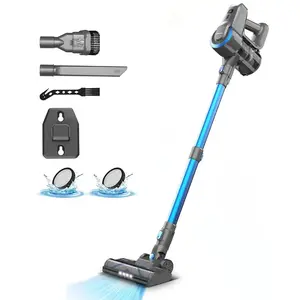 YISORA N300 Cordless Upright Vacuum Cleaner 20Kpa Lightweight Pet Hair