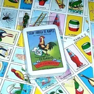 Mexican Bingo (Lotería) card game for family fun