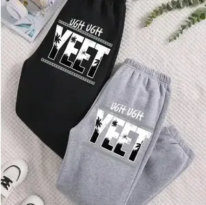 YEET Jey Uso Four Letters Sweatpants, One Word Sweatpants, WWE Sweatpants, Main Event  Superstar, Gift for fans lover, Wrestling, Trendy Top Sweatpants, Cotton Graphic Casual Sweatpant, Trending 26 H