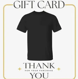 Gift Card Shirt, Thank You for Your Purchase Tee, Customer Appreciation T-Shirt