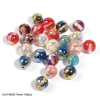 ALX146025 16mm 100pcs Gold leaf