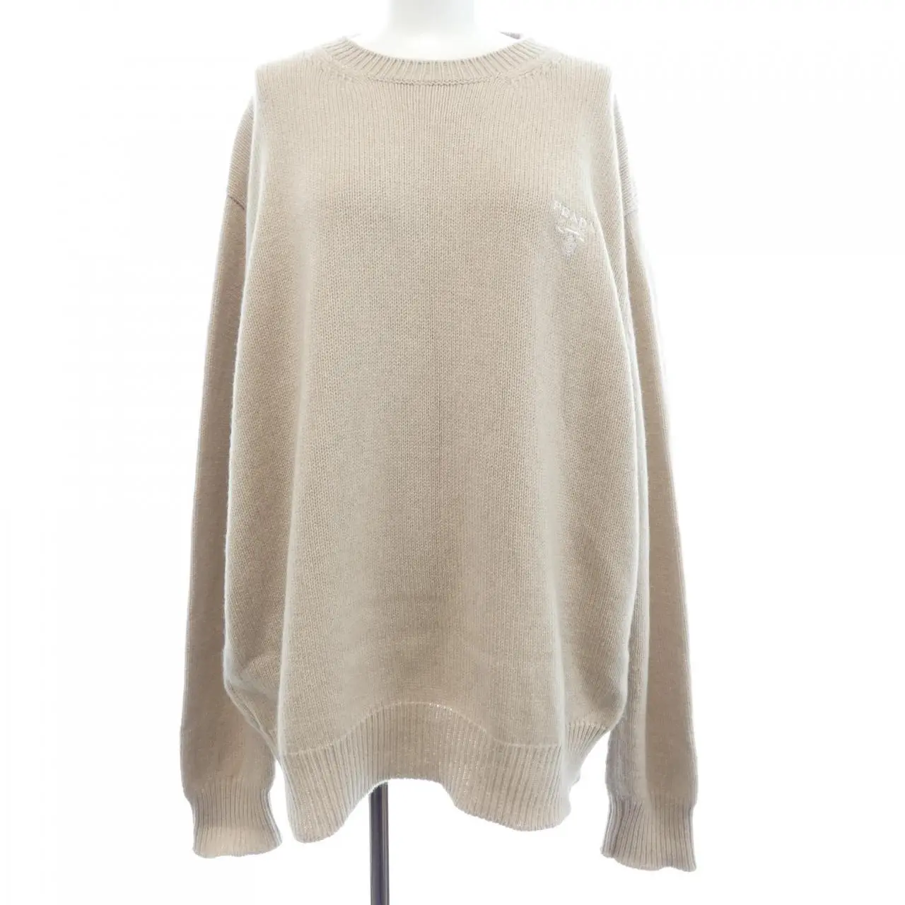 Pre-owned PRADA Cashmere Small Leather Goods Sweater