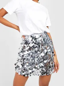 Sequin Mini Skirt