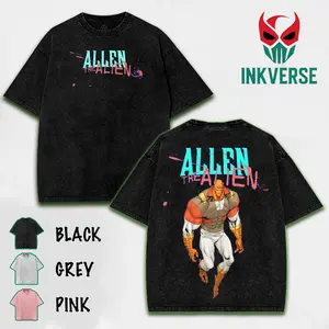 Allen the Alien -Invincible Story T-shirt, Shirt Allen the Alien Ss4, Mark Grayson Invincible Hoodie Sweatshirt, Men Shirt Cotton Fabric streetwear lover graphic tee