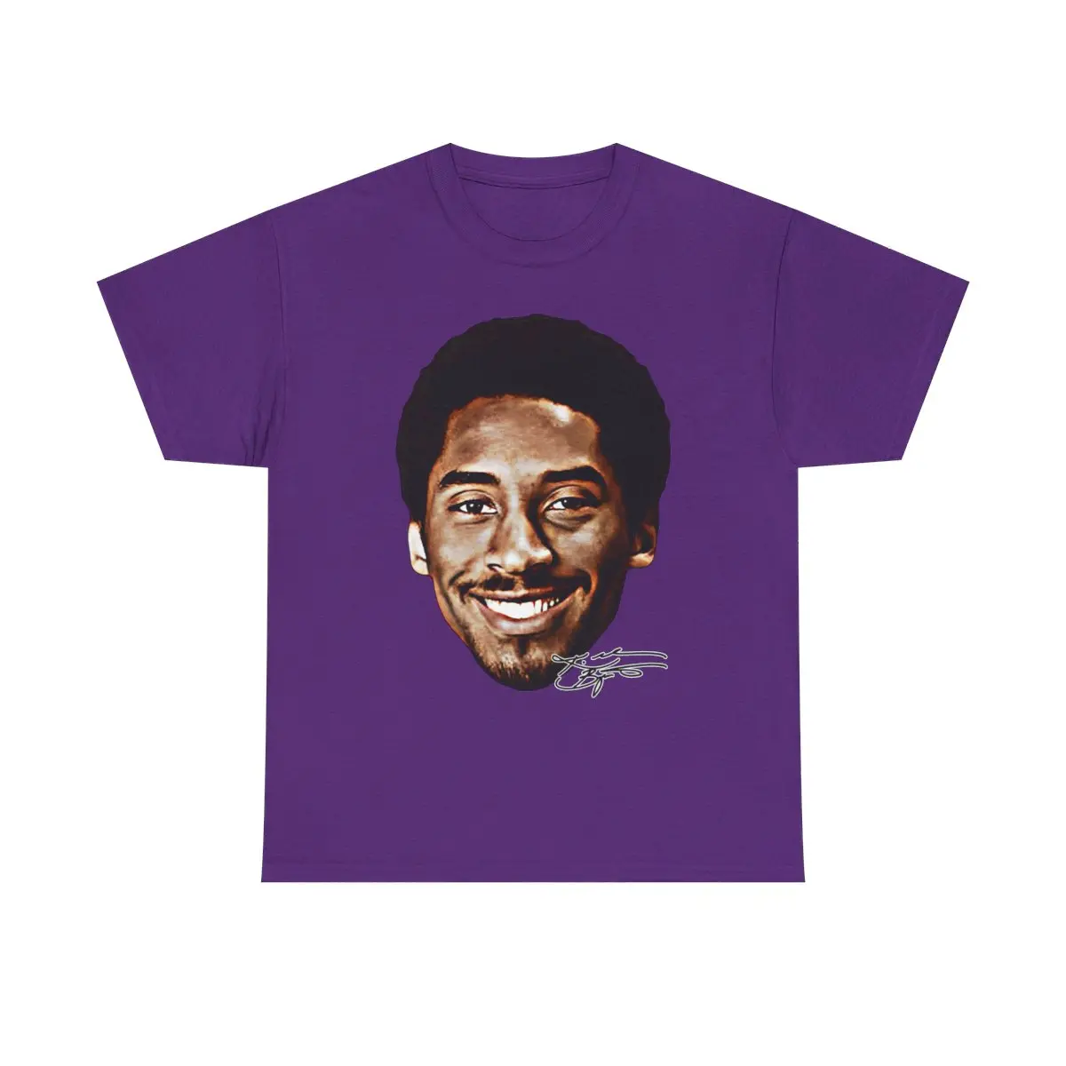 Embrace the Legacy with the Young Kobe Bryant Smiling Face Vintage 