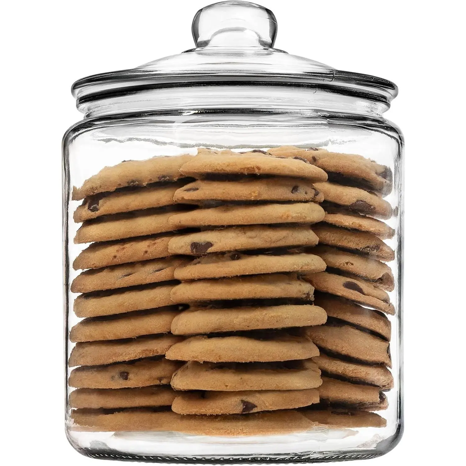 1 Gallon Glass Cookie Jar with Lid & Candy Jar | Glass Jars