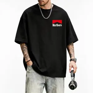 Cowboy Desert Marlboro T-shirt, Western-style graphic featuring horses and cacti, unisex rodeo t-shirt, wild west style t-shirt, unisex t-shirt.